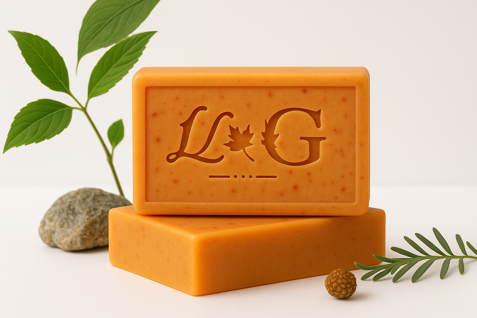 Organic Turmeric Face & Body Bar – Allay’s Nourishing Blend