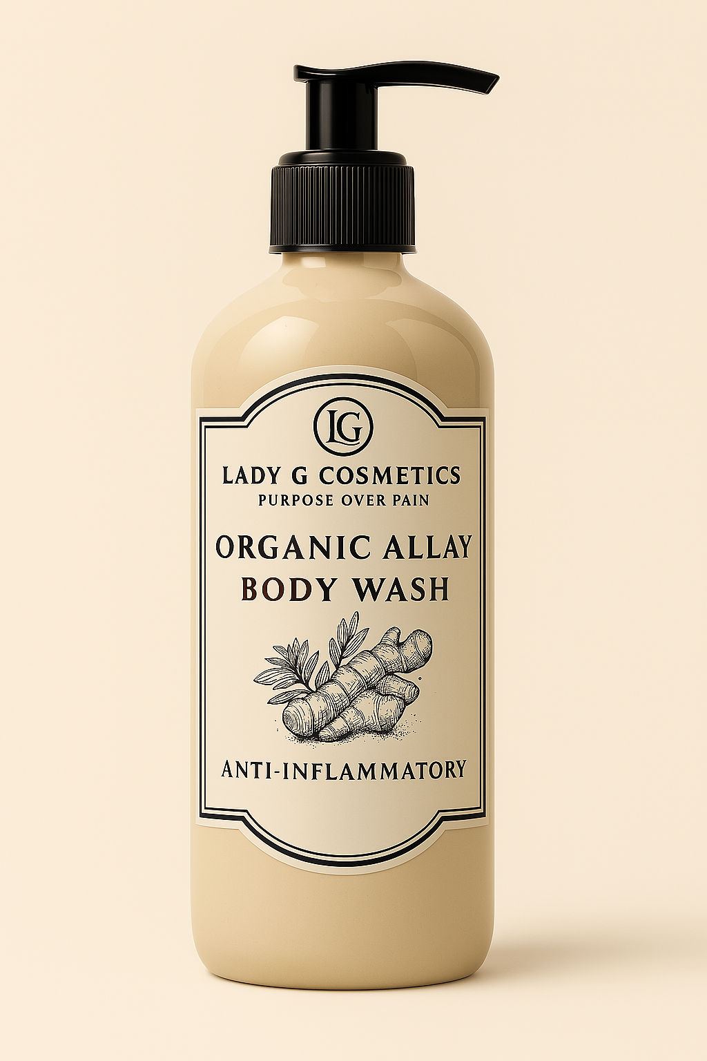 Golden Aura-Detox Body Wash
