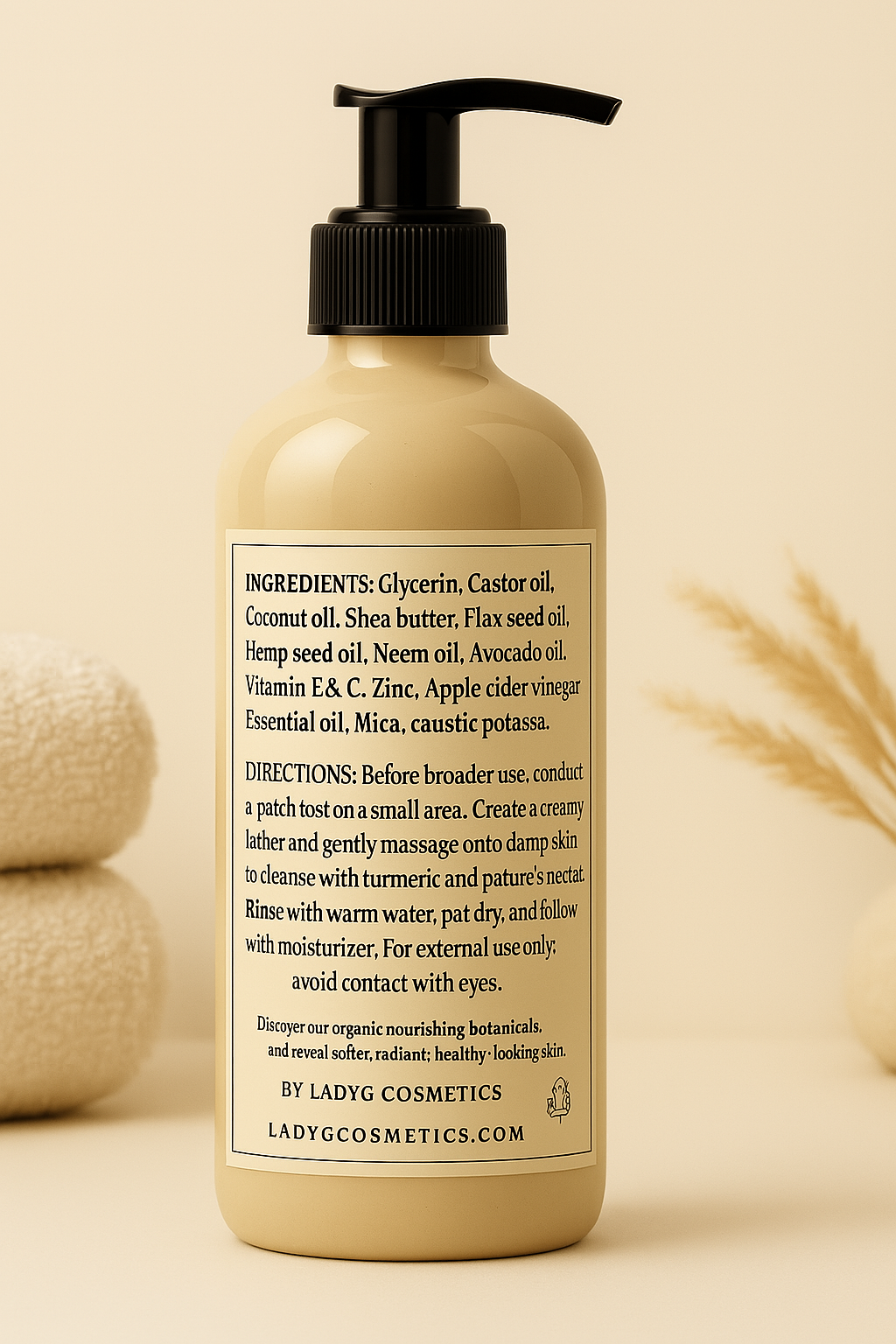 Golden Aura-Detox Body Wash
